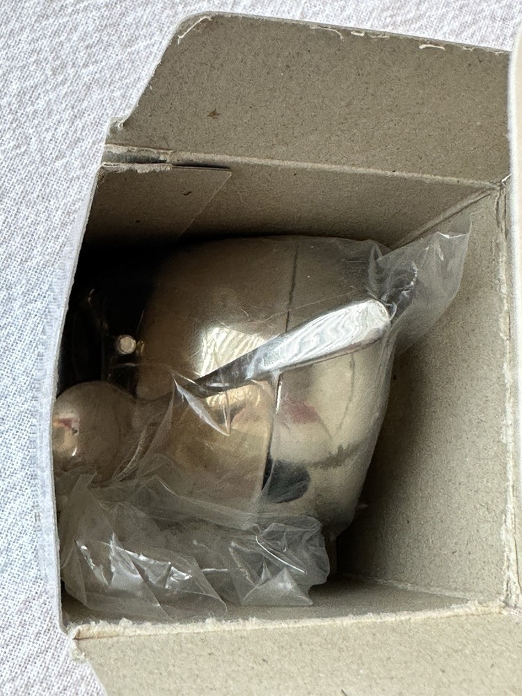 Vintage Wm. A Rogers Small Sweet Apple w/ Spoon Condiment Server Silver Plate