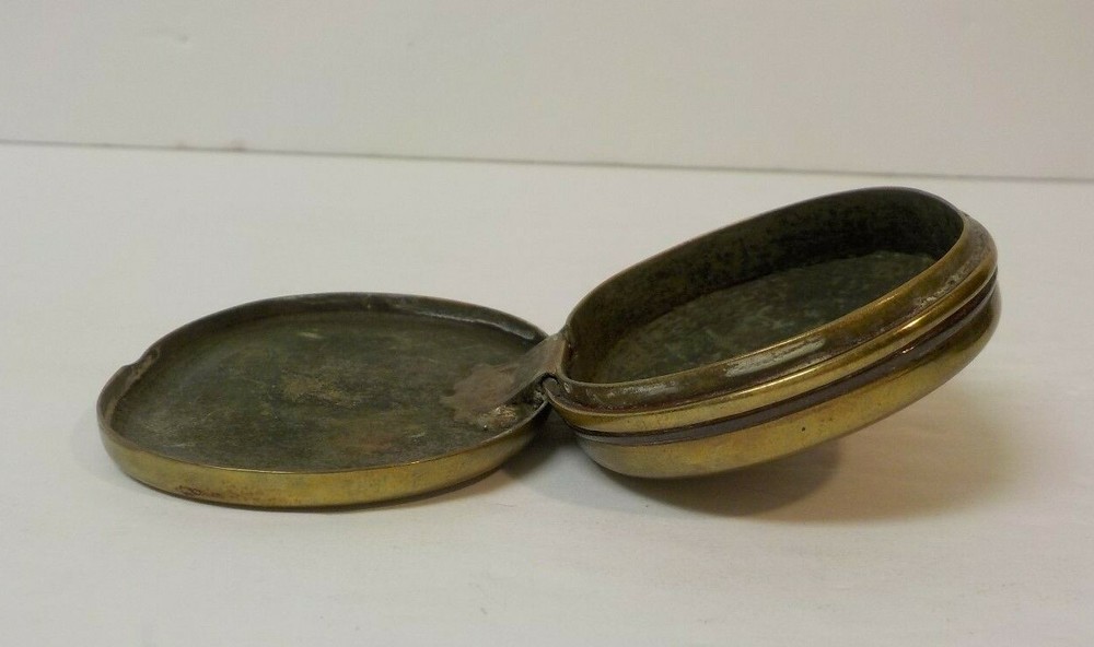 Antique Brass Snuff Box, c. 1800