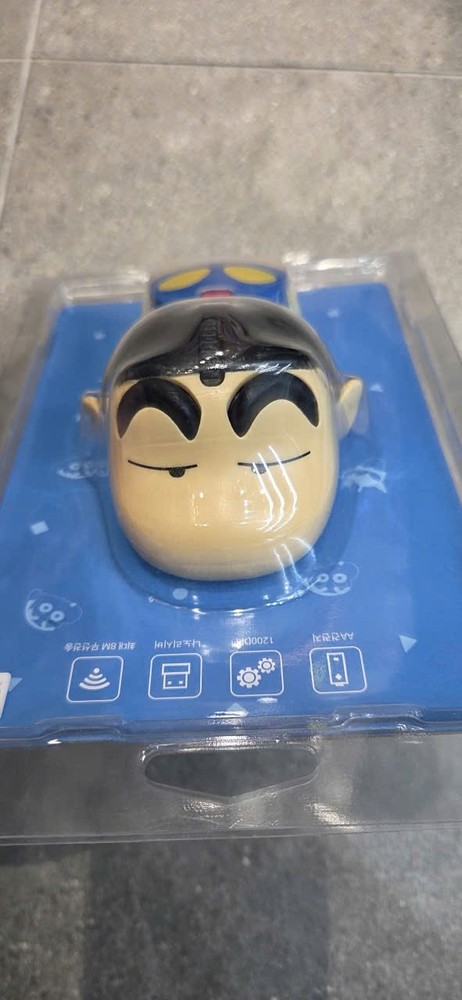 CRAYON SHINCHAN Figure Wireless Computer Mouse 1200 DPI 2Button