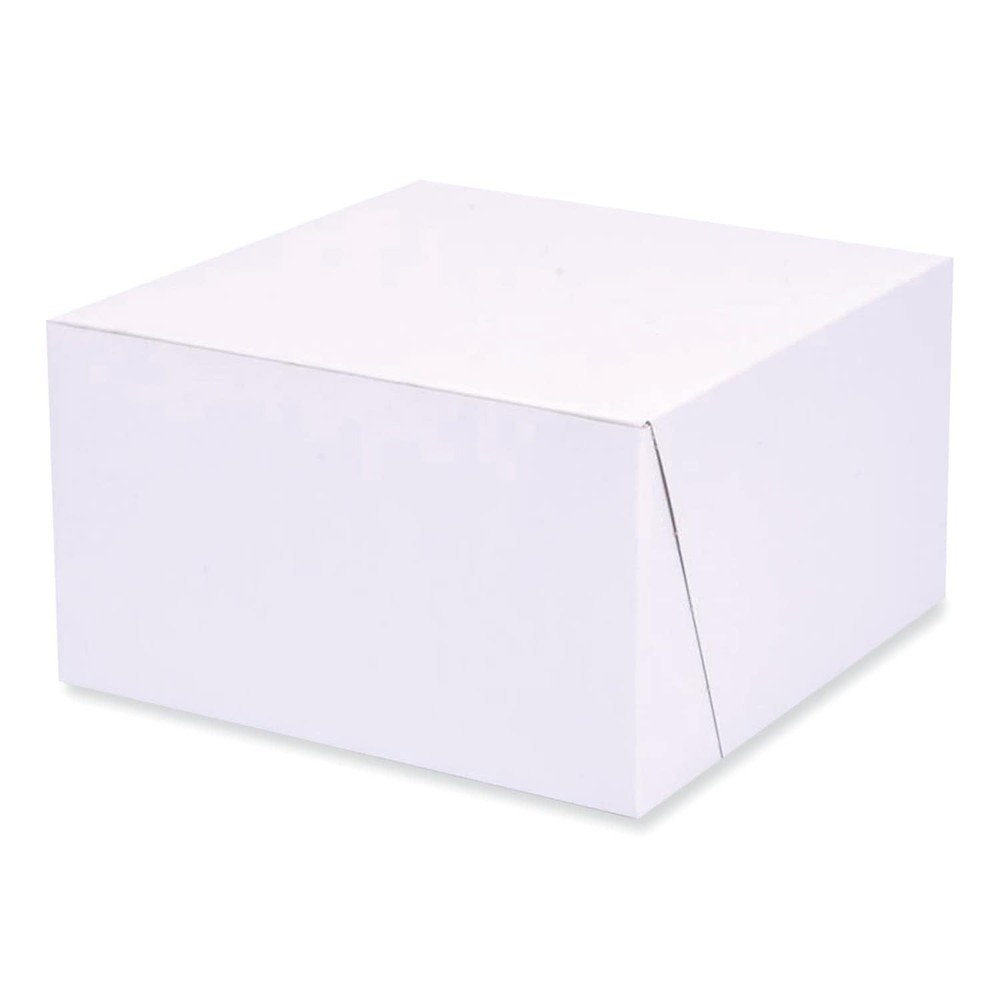 Standard White Bakery Boxes 7X7X4, 250 Count