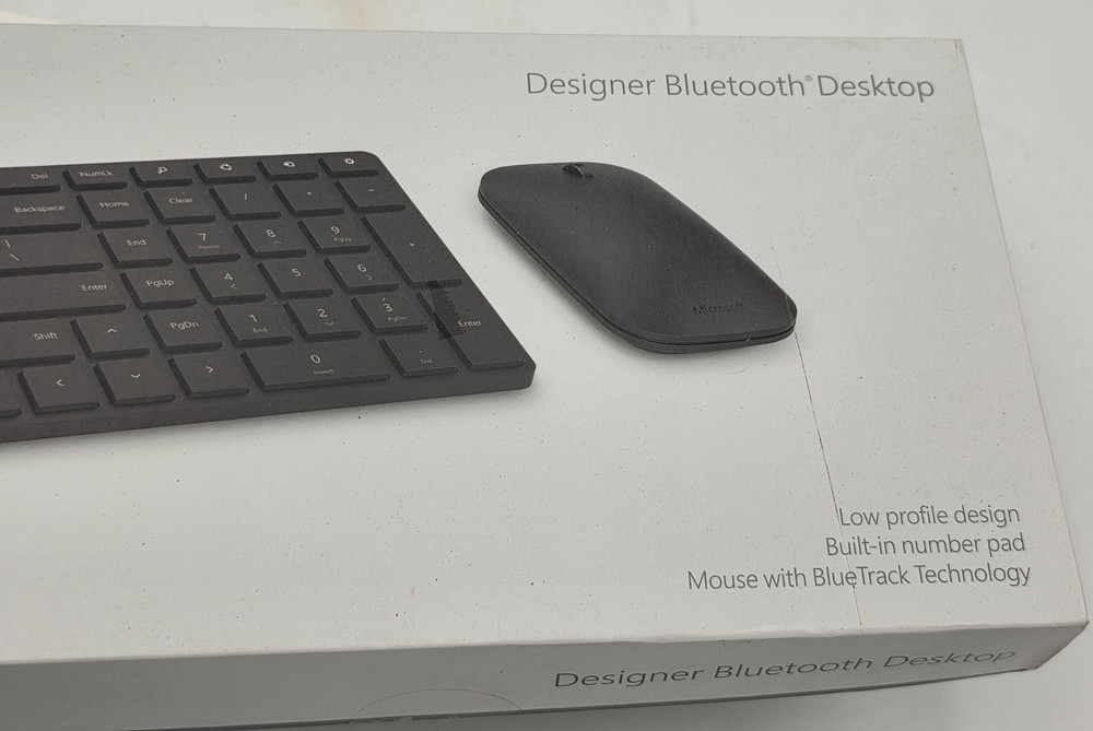 Microsoft Designer Bluetooth Desktop Keyboard & Mouse Model:1678/1679 Open Box