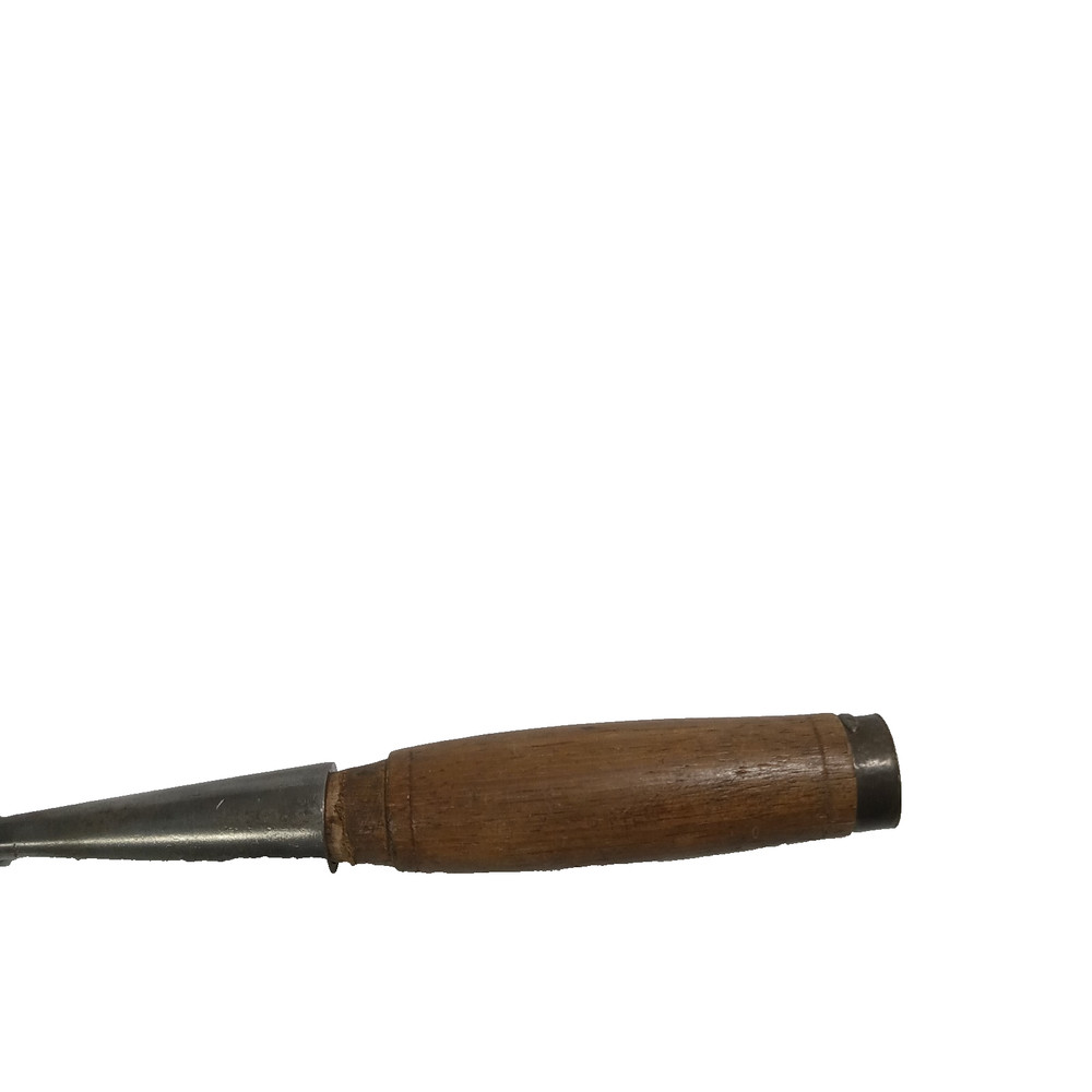 Vintage .75 Inch Socket Chisel Carpenters woodworking Bevel Edge #128