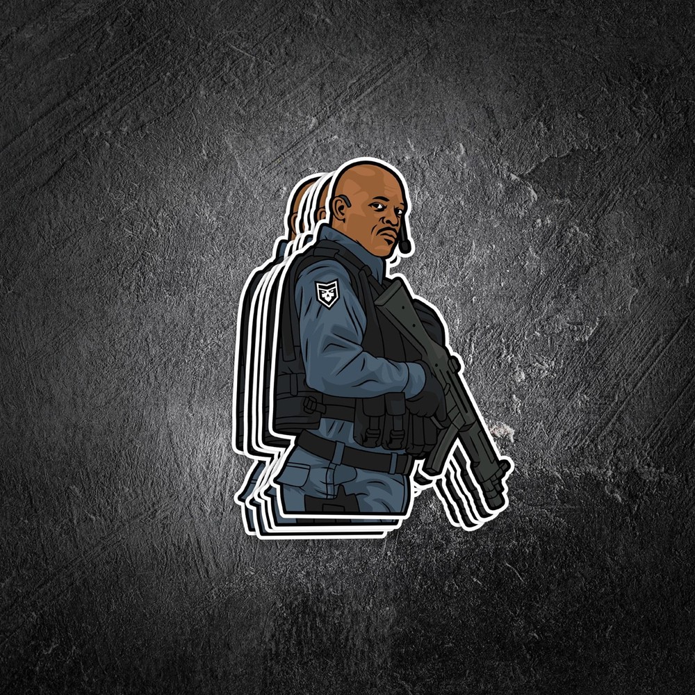 SWAT:  Hondo Vinyl Decal