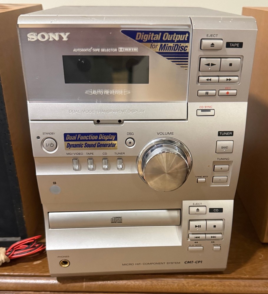 Sony CMT-CP1 Micro Stereo Hifi Component System Radio Tape CD