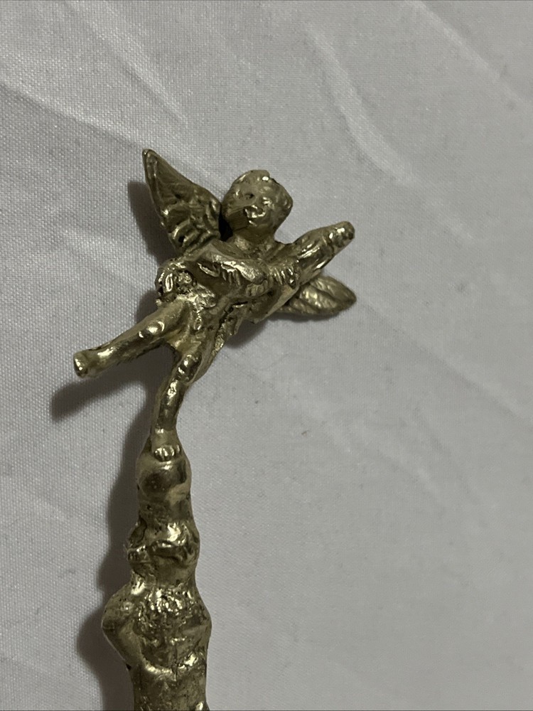 vintage Italian Ugo Bellini ornate serving fork.