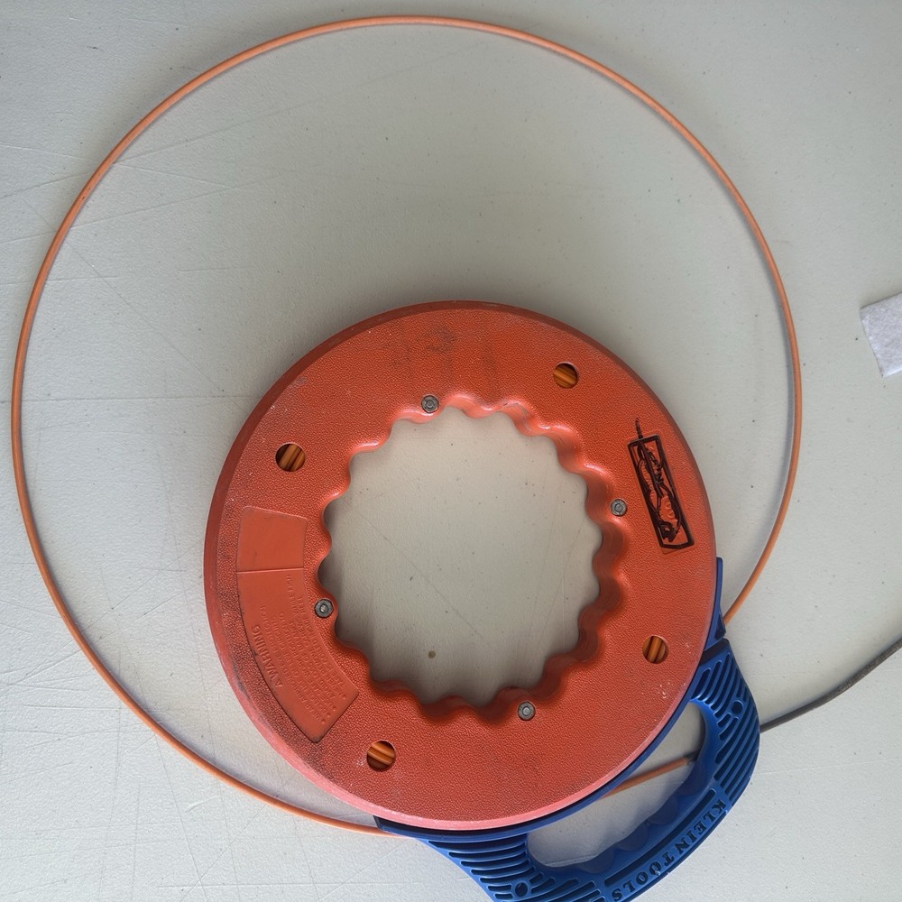 Klein Tools Fish Tape 100 Ft Electrical Wire Puller Cat. No. 50166 Read More