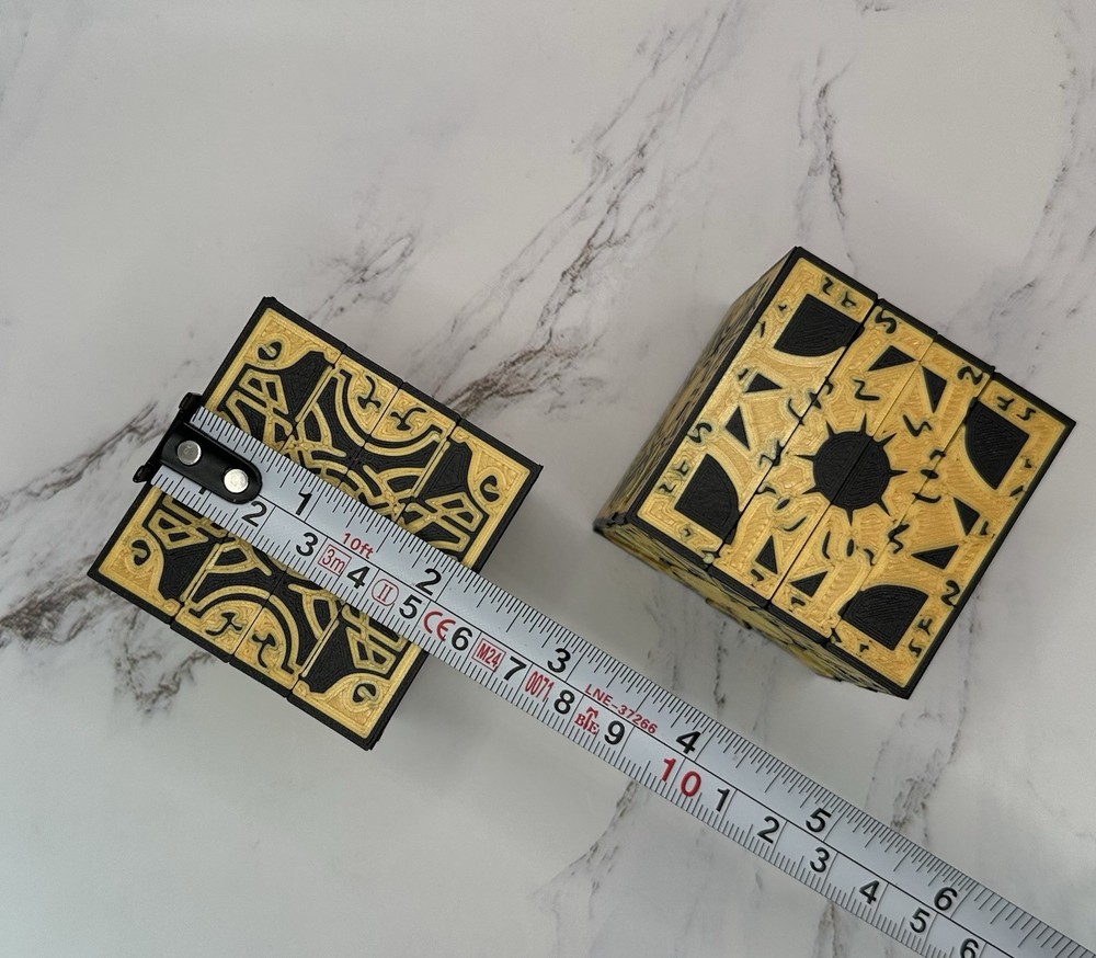 Hellraiser Lament Configuration Cube – 2” Puzzle Box Prop Cosplay Display