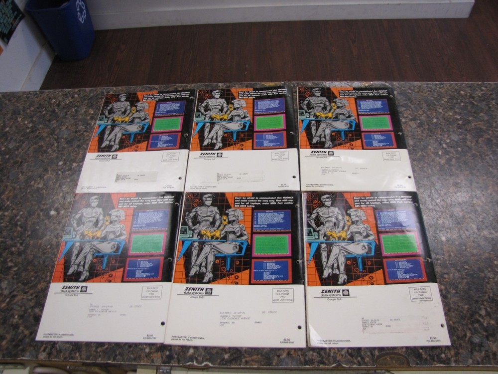 1992 REMark Heath Zenith User Group Magazines Computer Advertisements Jan-June