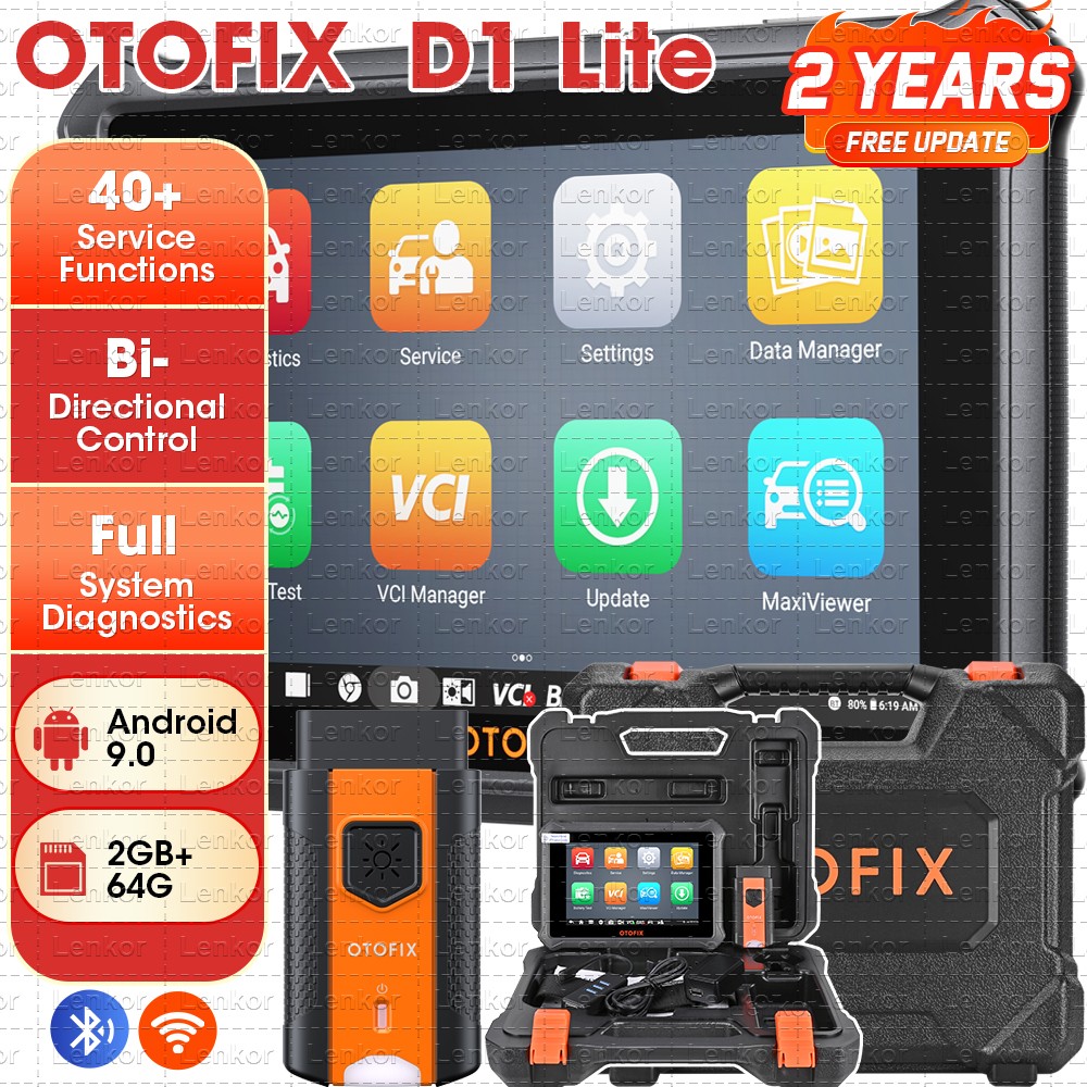 2025 OTOFIX D1 Lite Car Bidirectional Scanner Full System Diagnostic Coding Tool