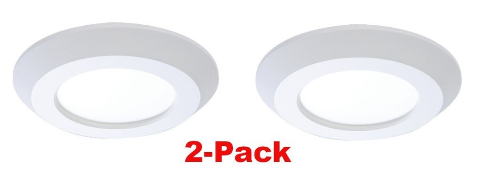 2-Pack Halo Recessed 4" Surface LED Downlight SLD405830WHJB