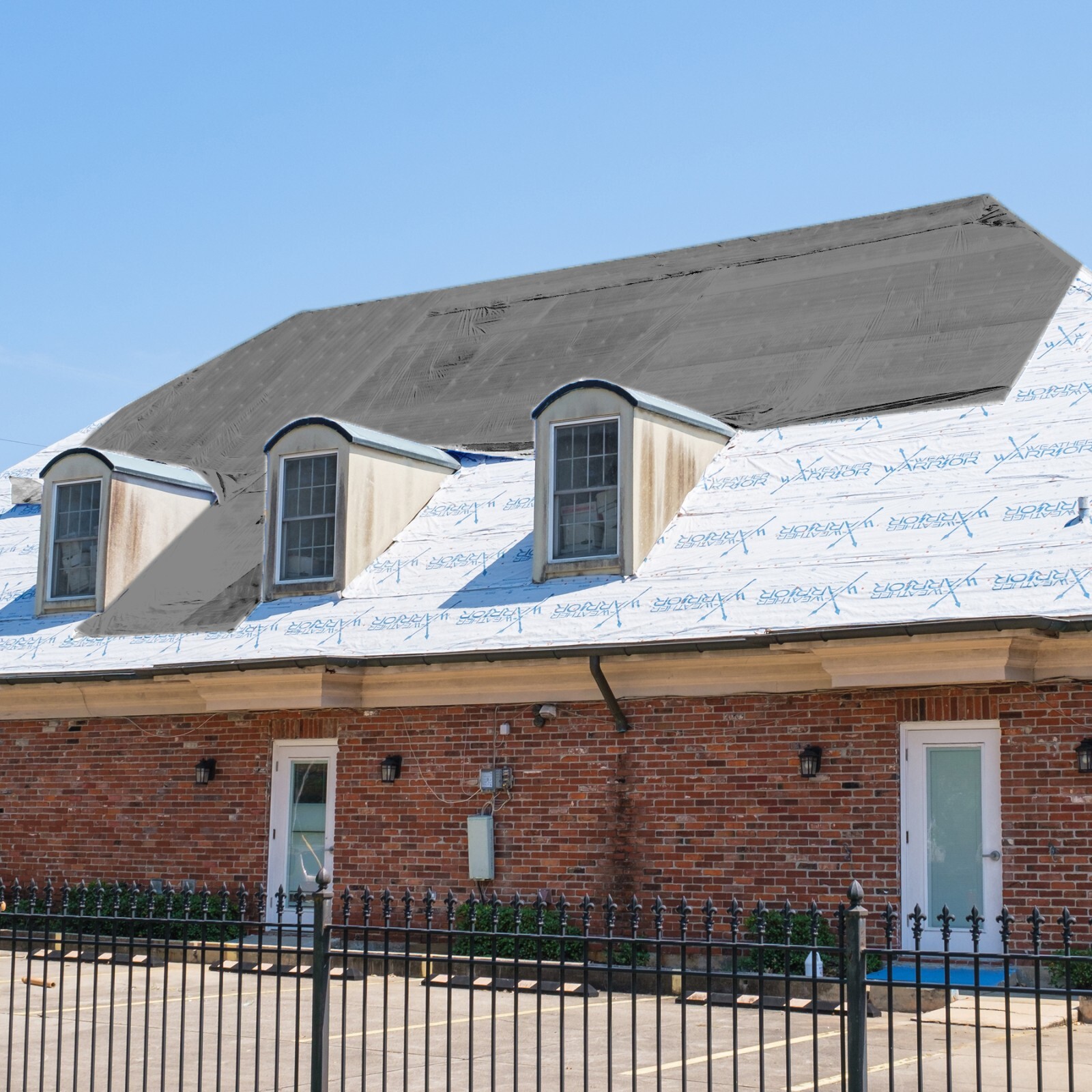 Certified Flame Retardant HD Silver Tarp Canopy 3ply Tarp Fire Retardant 12 Mil