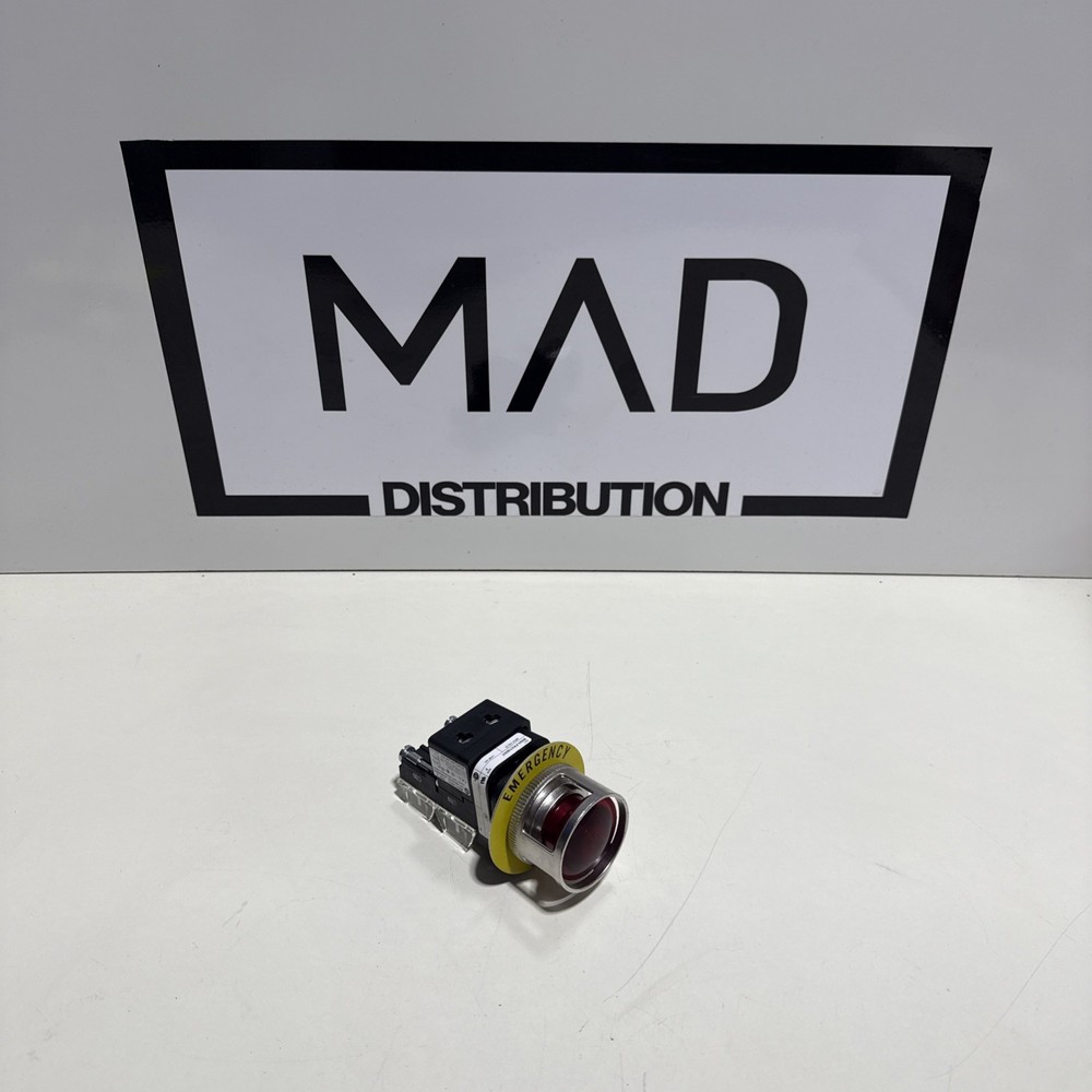 Allen Bradley 800H-FRXTS00X Emergency Stop Push-Pull Device W/ Push Button Guard