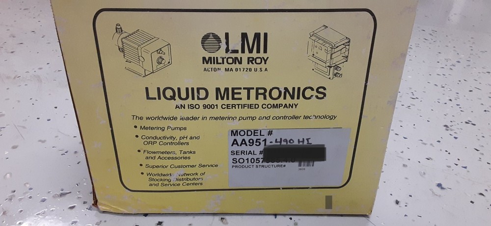 lmi metering pump