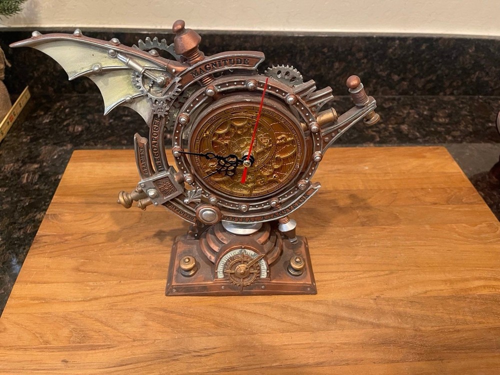 The Stormgrave Chronometer Steampunk Clock