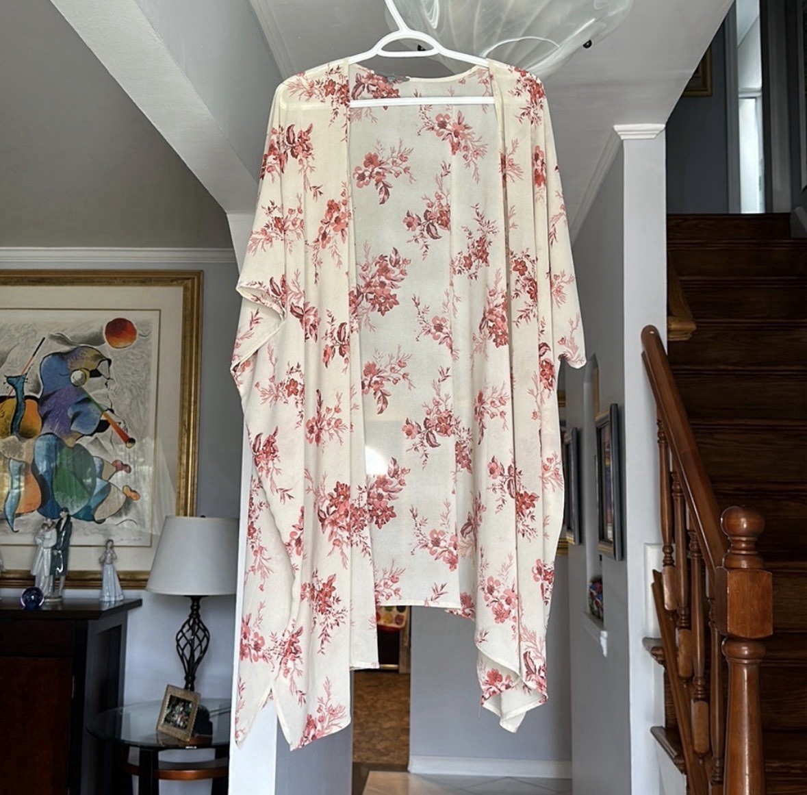 Pretty Floral Kimono Sz OS