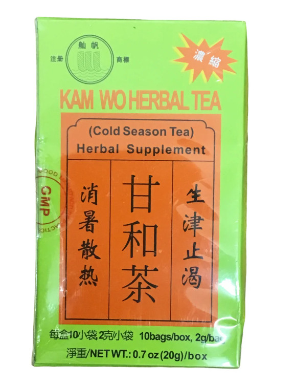 cold season tea/2boxes/each 2g*10small packs/甘和茶/2盒/每盒2克*10袋