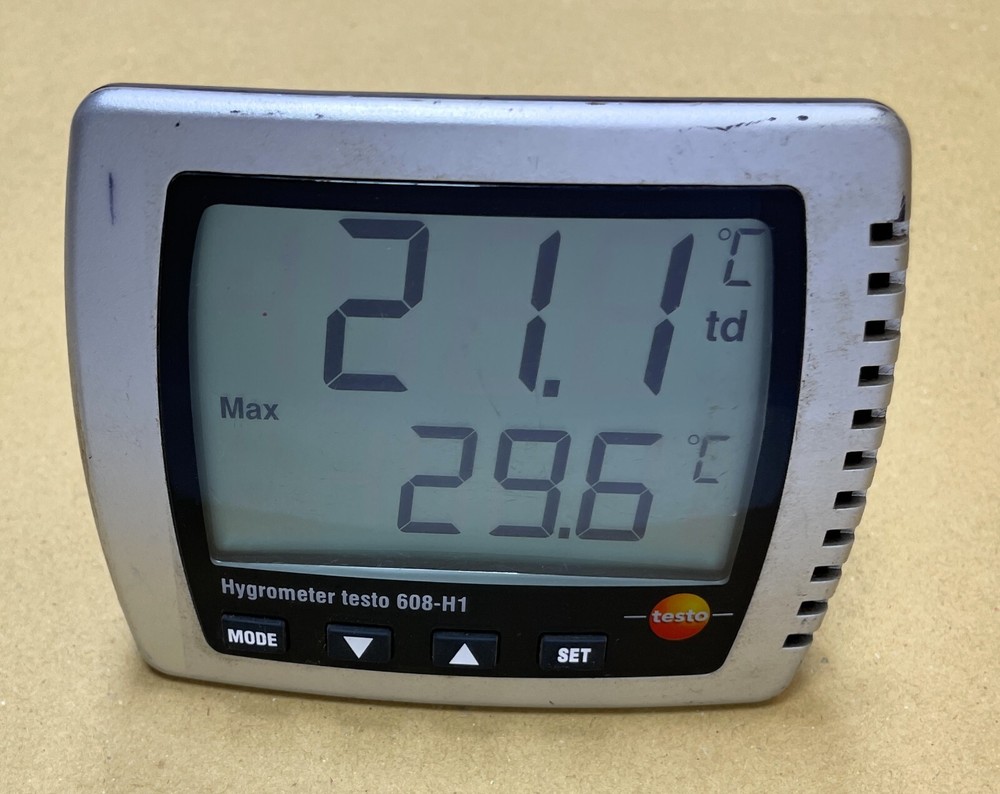 Testo 608-H1 Digital Thermo Hygrometer Humidity Dewpoint Temperature