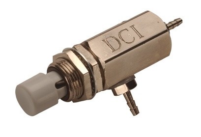 DCI Valve, Push Button, 3-Way, Momentary, N.O.