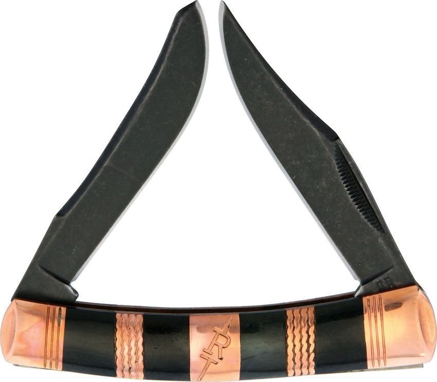 Rough Ryder Copper Coil Large Moose Folding Pocket Knife - KC016