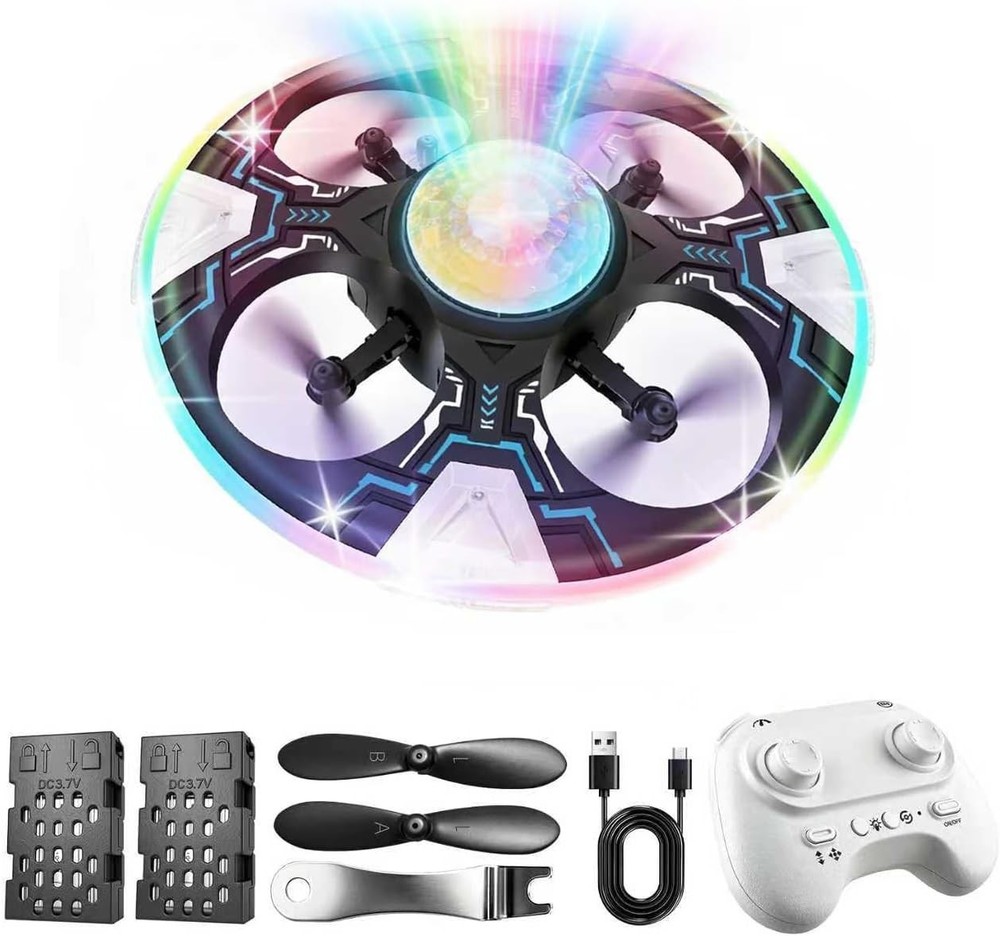Interactive Mini Drone for Kids - Safe Remote Control with 14 Min Flight Time