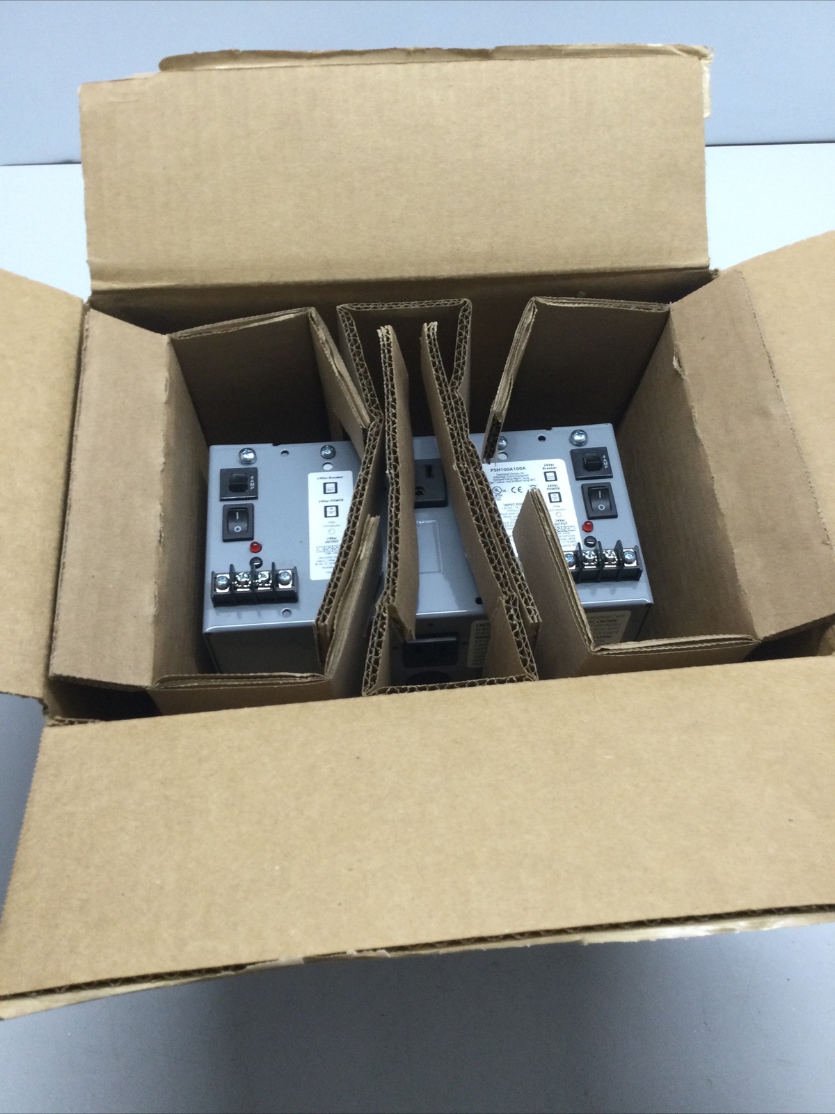 NEW, FUNCTIONAL DEVICES, PSH100A100A, 100VA, 120V, 50/60Hz, NEMA 5-15R. (22L-1)