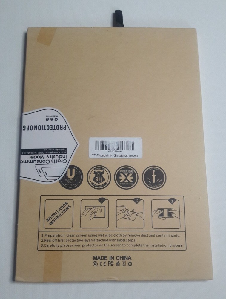 High Premium Tempered Clear Glass Screen Protector For iPad Mini 4