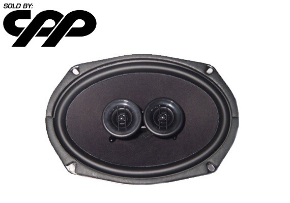 Custom Autosound 3006 DVC 6" X 9" 140W DVC Dash Speaker Dual Voice Coil Speakers