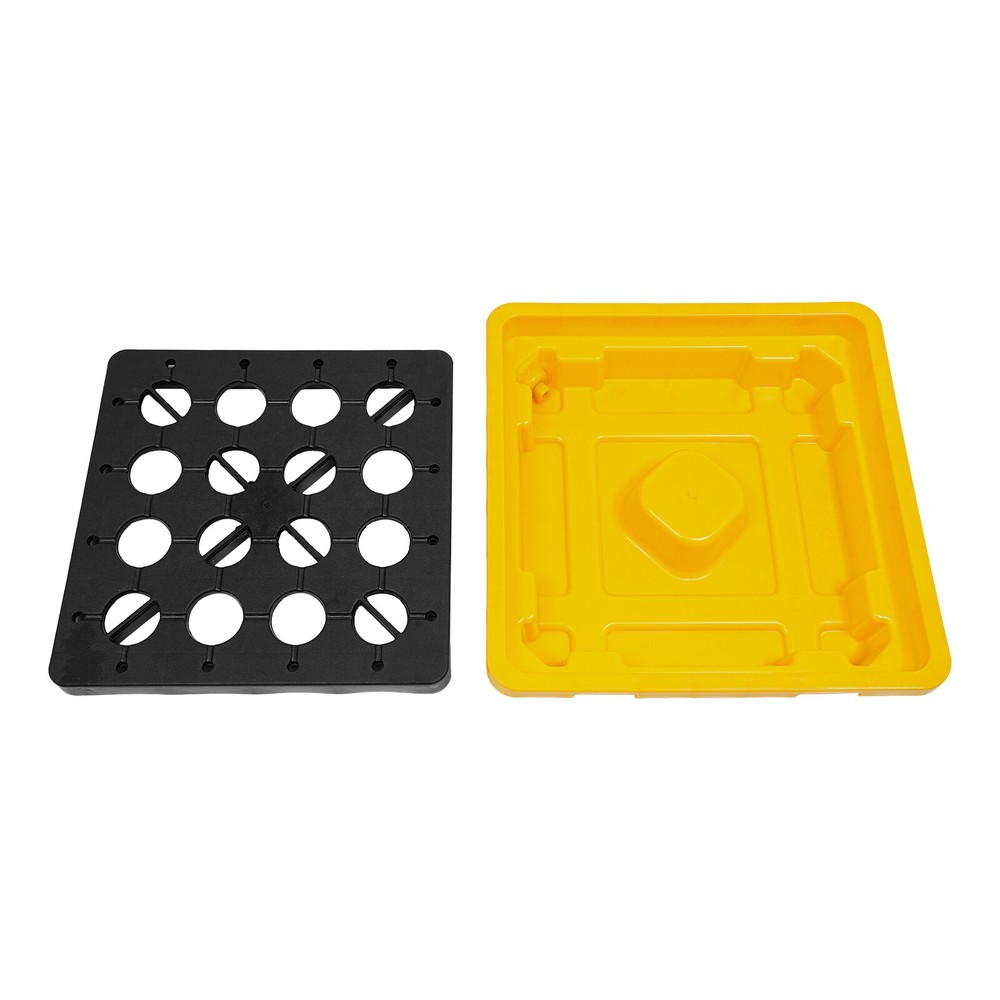 43L Rectangular Spill Containment Pallet Spill Containment Platform 67*67*15cm