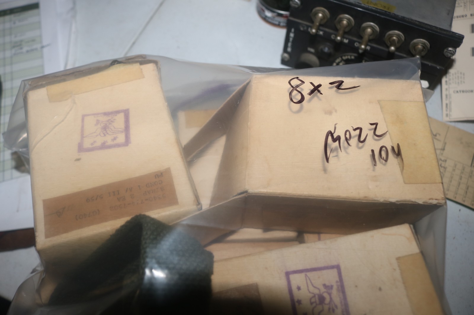 NOS unissued USGI G740 M38 Jeep BII straps (2) 5340-734-7502