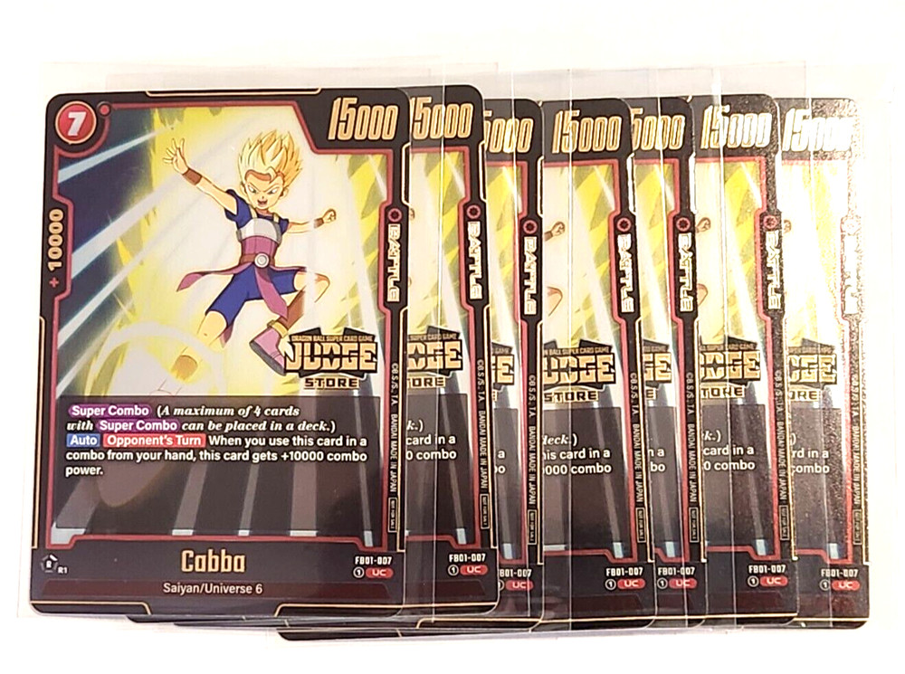 DRAGON BALL SUPER CARD GAME CABBA