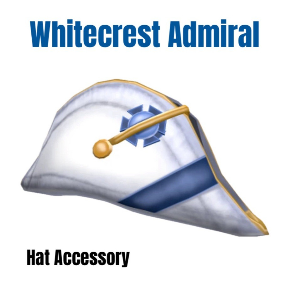 Roblox Whitecrest Admiral Toy Code - Series 5 - Get it Fast Within 24hr