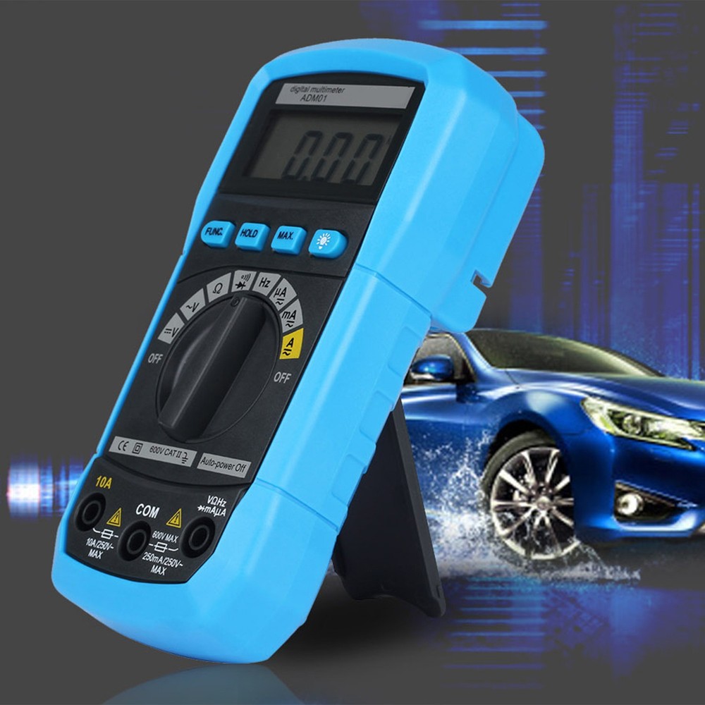 ADM01 DMM Digital Multimeter Hand-held LCD Display Auto Range AC/DC BCJL