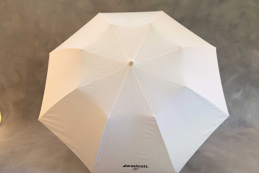 4 Assorted Photography umbrellas: 24", 33", 38", 43"