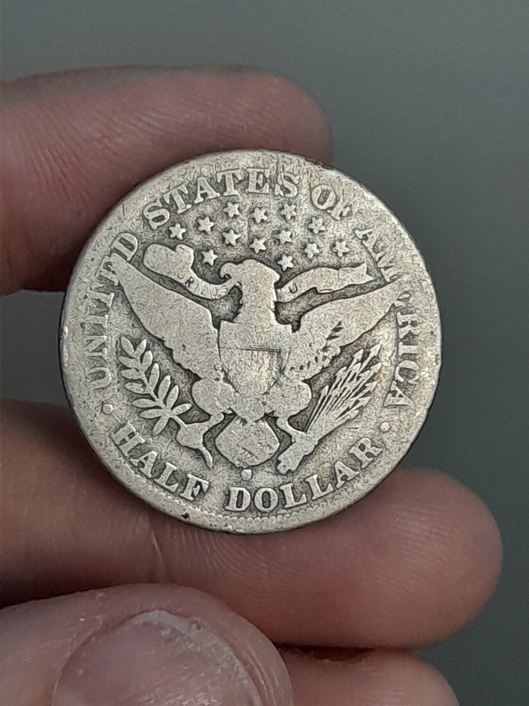 1900- S Barber Half Dollar #2