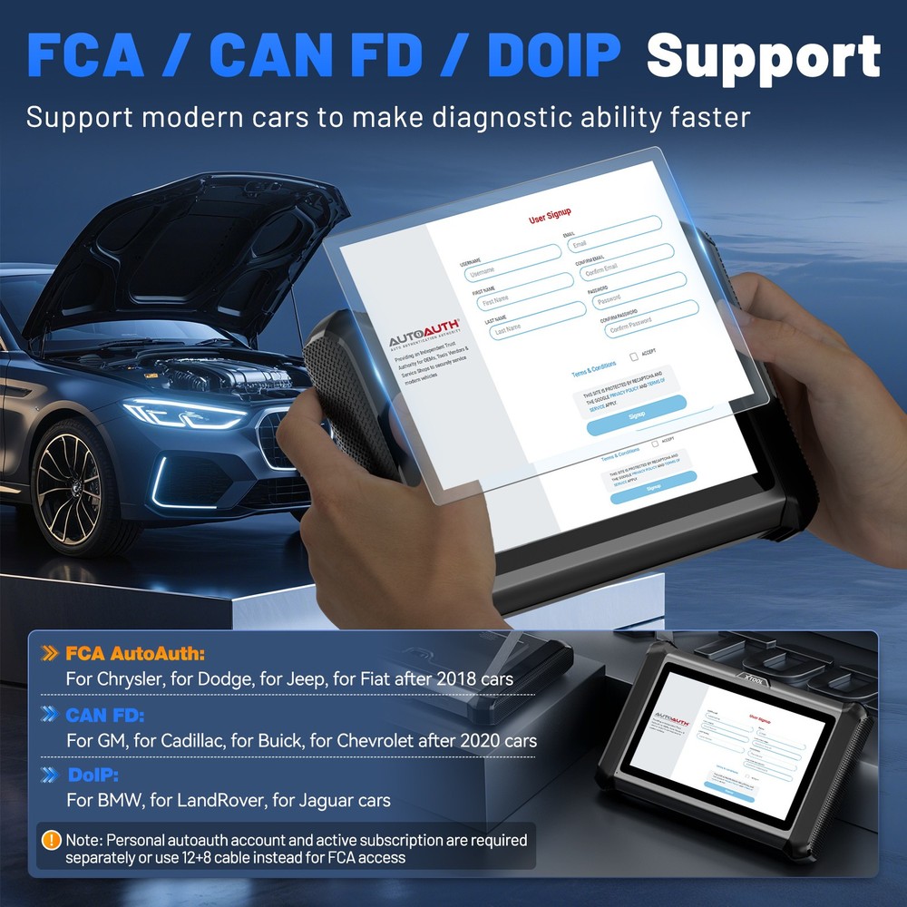 XTOOL X100PADS KC100 Key Fob Programmer Full System Diagnostic Scanner 32+ Reset
