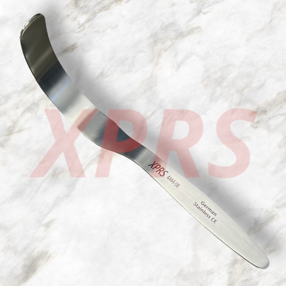 Deaver Retractor, Flat Grip Handle, 9" x 1", Premium German Stainless