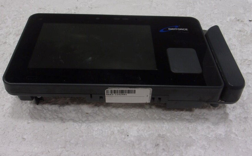 Ceridian A2A0116-10R000 DFTouch Timeclock Touch Display SEE NOTES