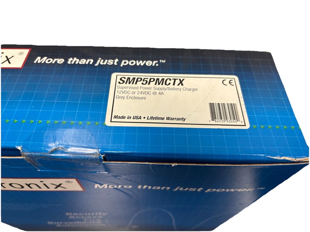 ALTRONIX SMP5PMCTX Supervised Power Supply Charger Single Output 12/24 VDC 4A