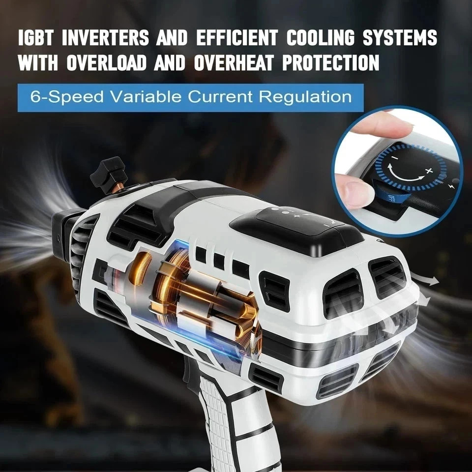 Saker Portable Electric Welding Machine,110V Portable Welder Handheld with IG