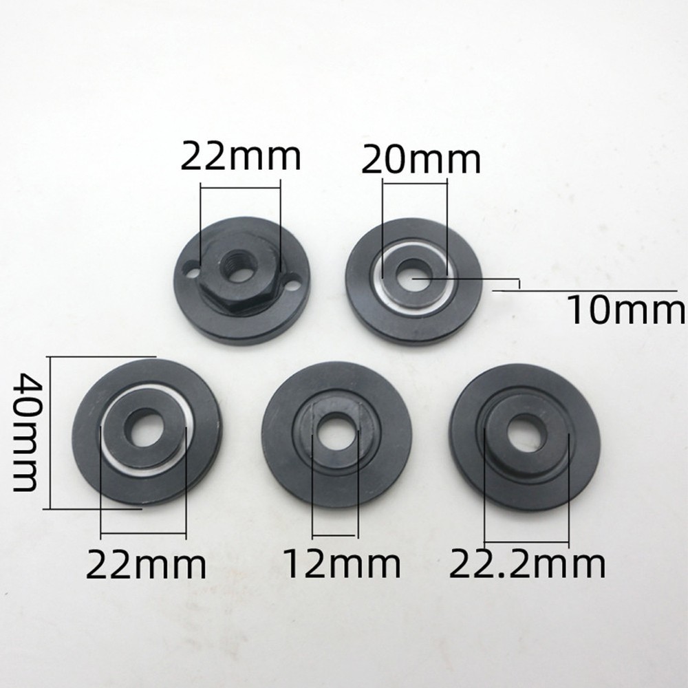 Angle Grinder Flange Nut Set Hexagon M10 With Multiple Press Plate Sizes