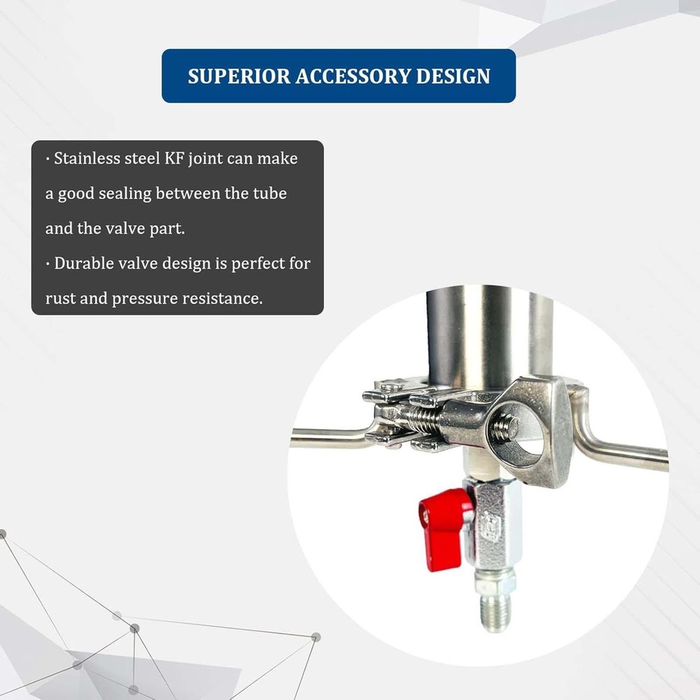 Closed Loop Extractor Extracting from Plant Leaves Rustproof Valve Extraction