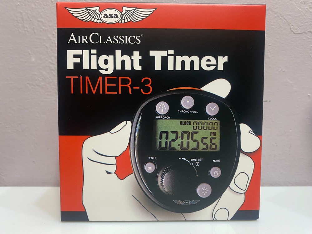 New from ASA! FLIGHT TIMER 3