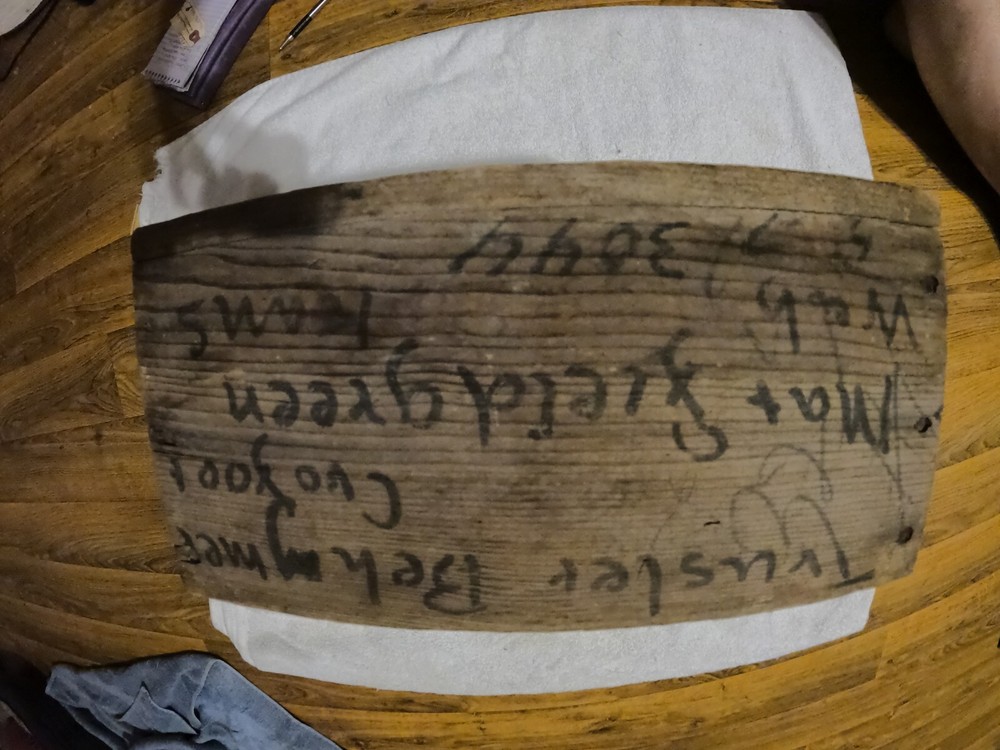 Simmons Keen Kutter Axe Wooden Box