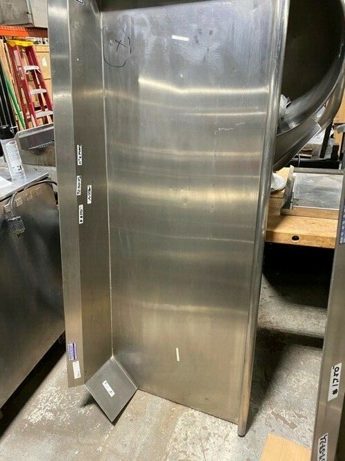 Dishwasher Table/ BK Resources BKCDT-72-R Right Side/ 72"
