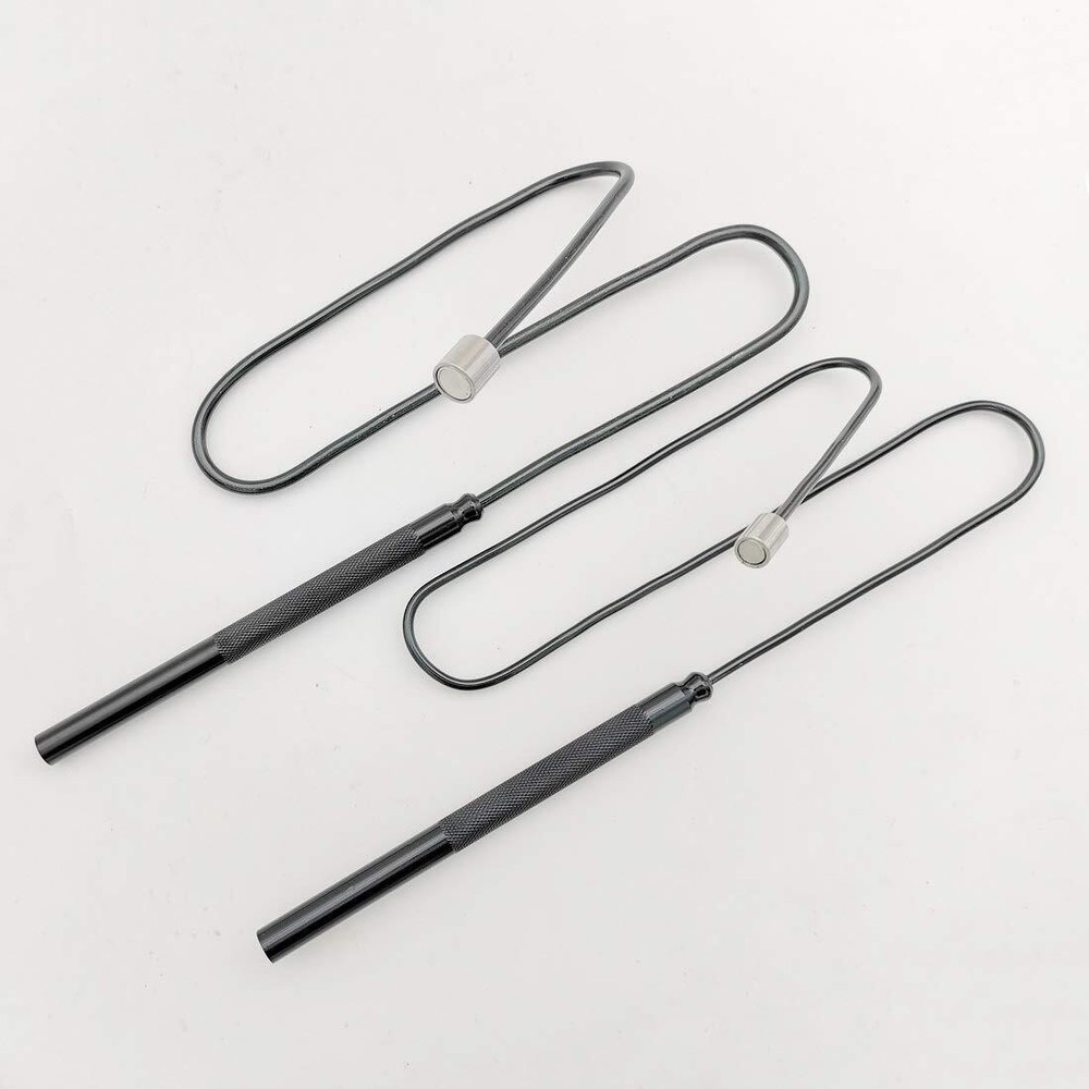2 Pack Flexible Magnetic Pickup Tool Bendable Magnetic Sweeper Pickup Tool