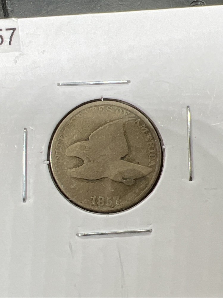 1857 Flying Eagle Cent - AG About Good SKU#2