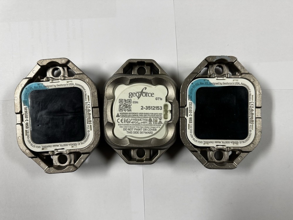 GEOFORCE GT1s Global Satellite Asset Tracker Device ,OPEN BOX