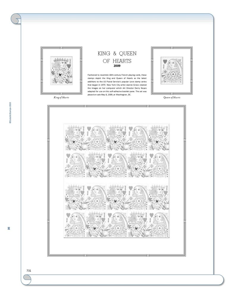 2009 U.S. Commemorative Singles COMPLETE Supplement (White Ace Alternative)