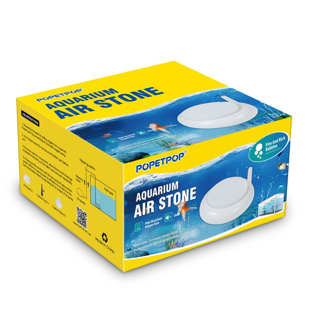 Aquarium Air Rock Underwater Stone Bubbles for Diffuser Fish Tank