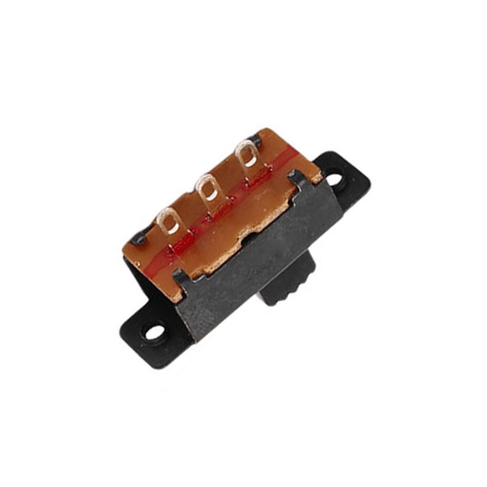 10Pc 2 Positions 3P SPDT Micro Miniature PCB Slide Switch Latching Toggle Switch